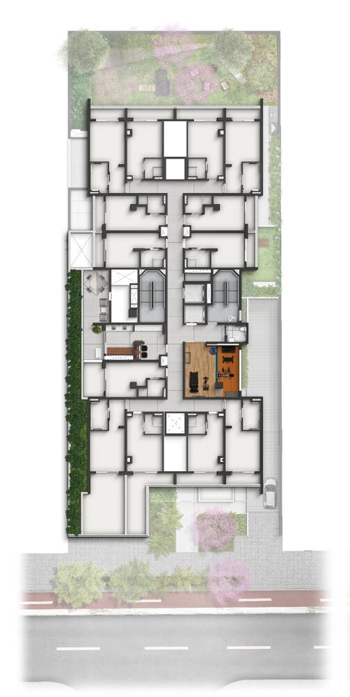 Apartamento à venda com 1 quarto, 32m² - Foto 3