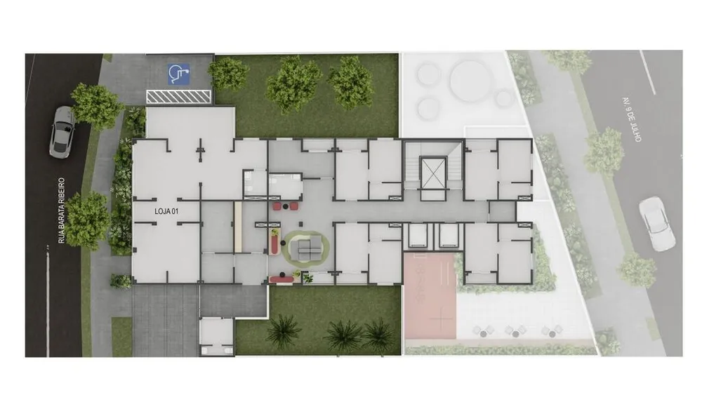 Loja-Salão, 253 m² - Foto 2