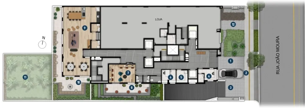 Loja-Salão, 455 m² - Foto 2