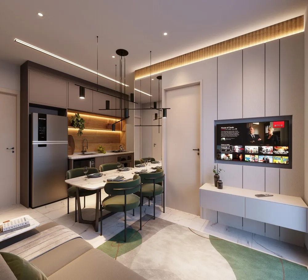 Apartamento, 2 quartos, 35 m² - Foto 3
