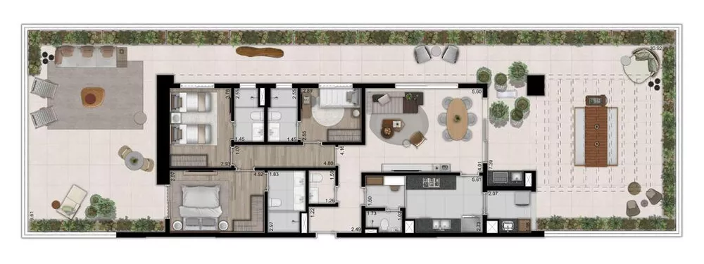 Apartamento, 3 quartos, 137 m² - Foto 30