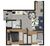 Apartamento, 2 quartos, 44 m² - Foto 4