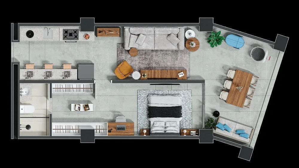 Apartamento, 2 quartos, 112 m² - Foto 2
