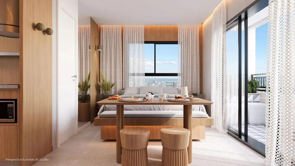Apartamento, 1 quarto, 22 m² - Foto 1