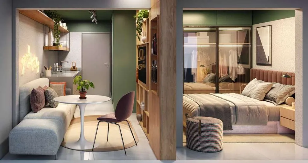 Apartamento, 1 quarto, 30 m² - Foto 2