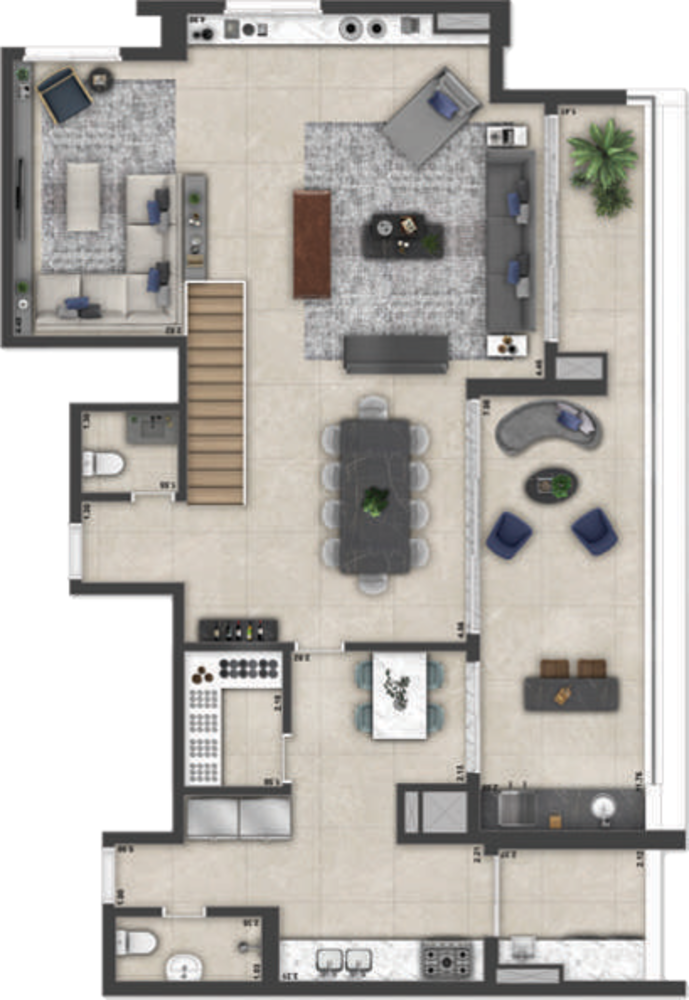 Apartamento, 4 quartos, 142 m² - Foto 8