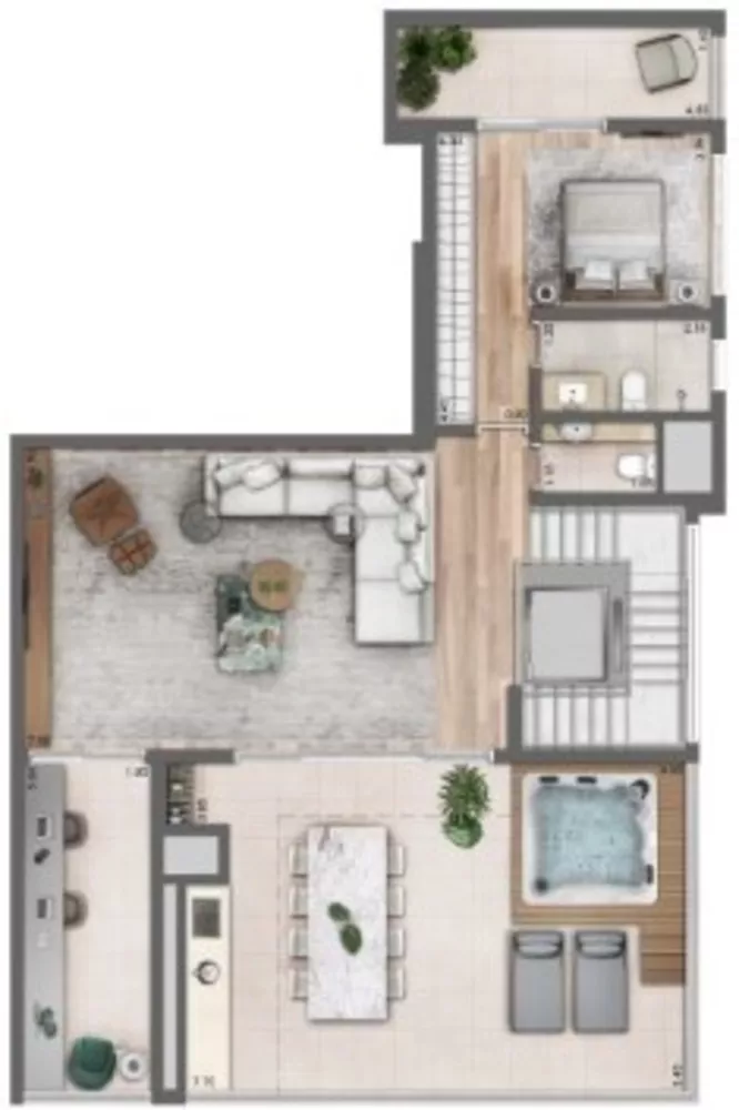 Apartamento, 3 quartos, 145 m² - Foto 3