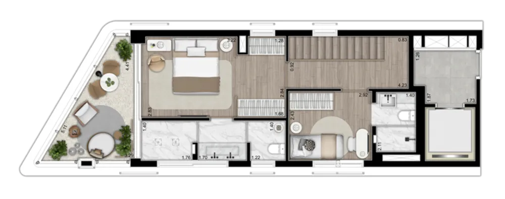 Apartamento, 1 quarto, 82 m² - Foto 1