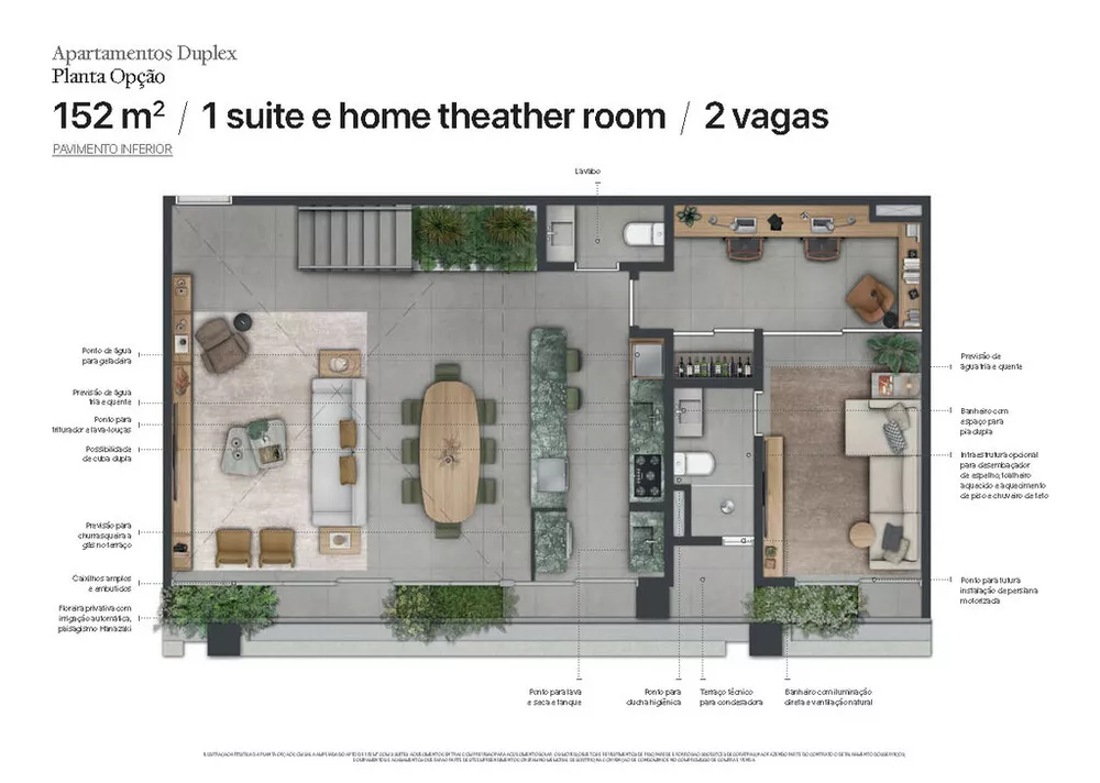 Apartamento, 1 quarto, 77 m² - Foto 1