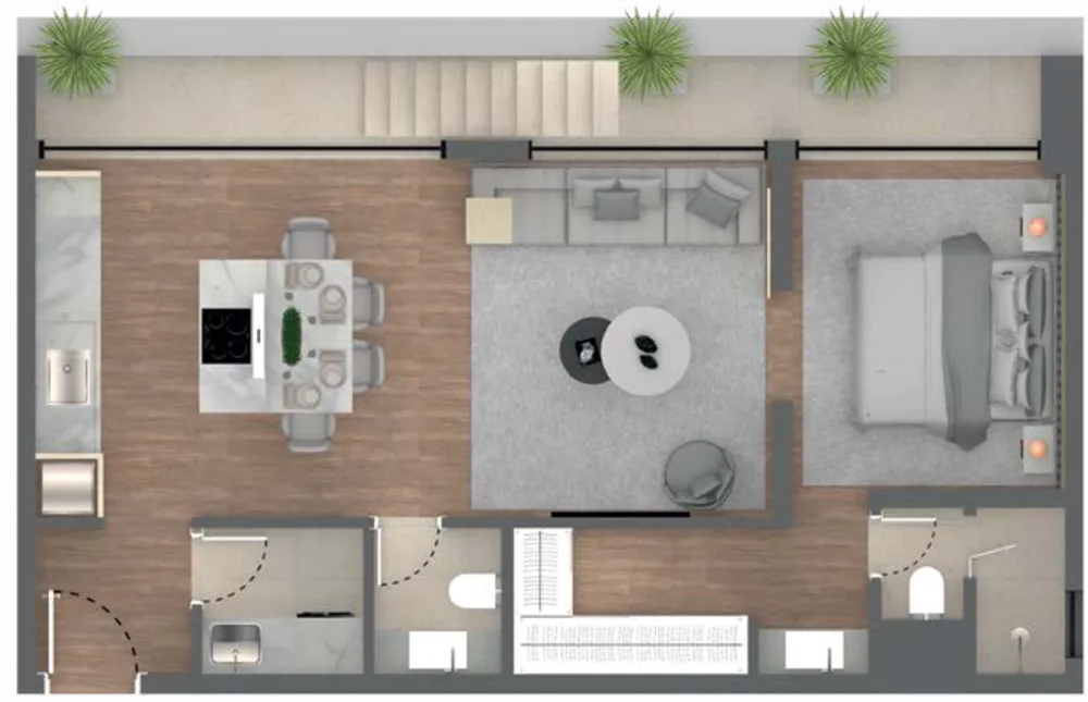 Apartamento, 2 quartos, 172 m² - Foto 2