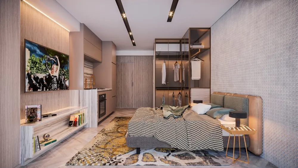 Apartamento, 1 quarto, 58 m² - Foto 3