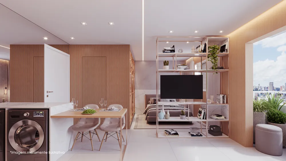 Apartamento, 1 quarto, 26 m² - Foto 1