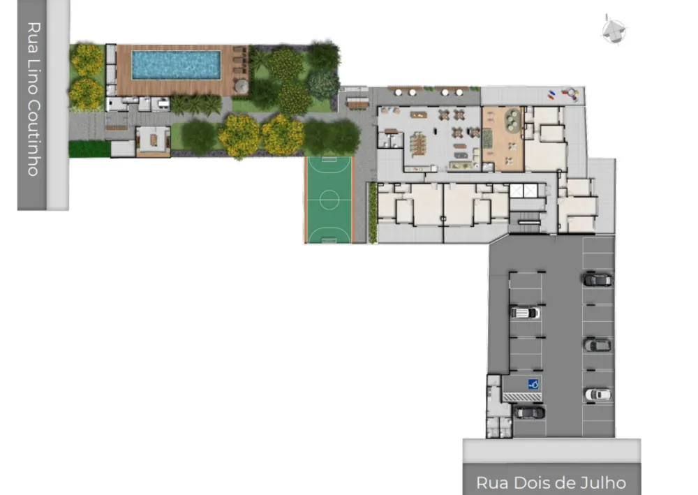 Apartamento, 2 quartos, 77 m² - Foto 2