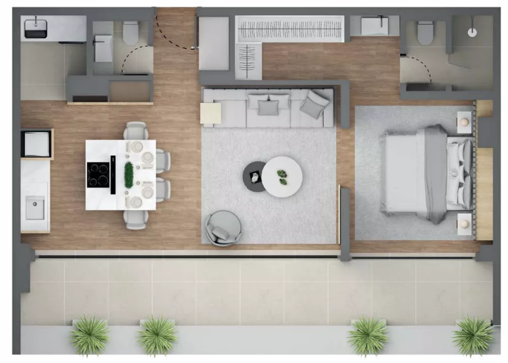 Apartamento, 3 quartos, 261 m² - Foto 1