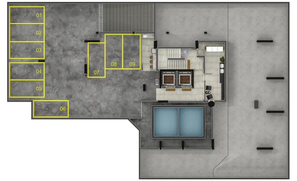 Apartamento, 1 quarto, 45 m² - Foto 2