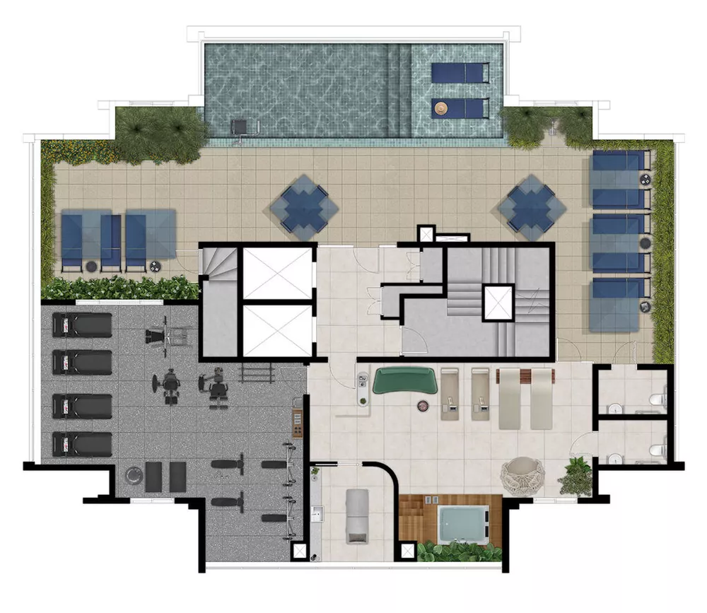 Apartamento, 2 quartos, 69 m² - Foto 3