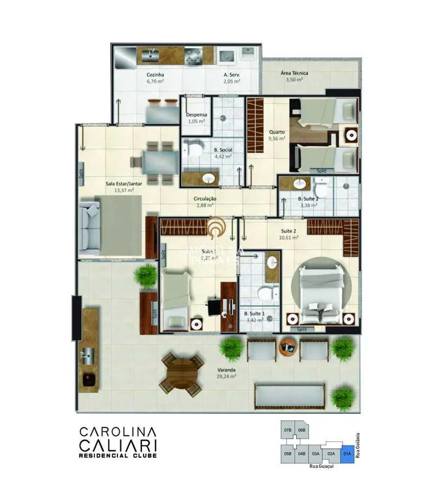 Apartamento, 3 quartos, 109 m² - Foto 4