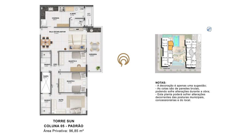 Apartamento, 3 quartos, 102 m² - Foto 21