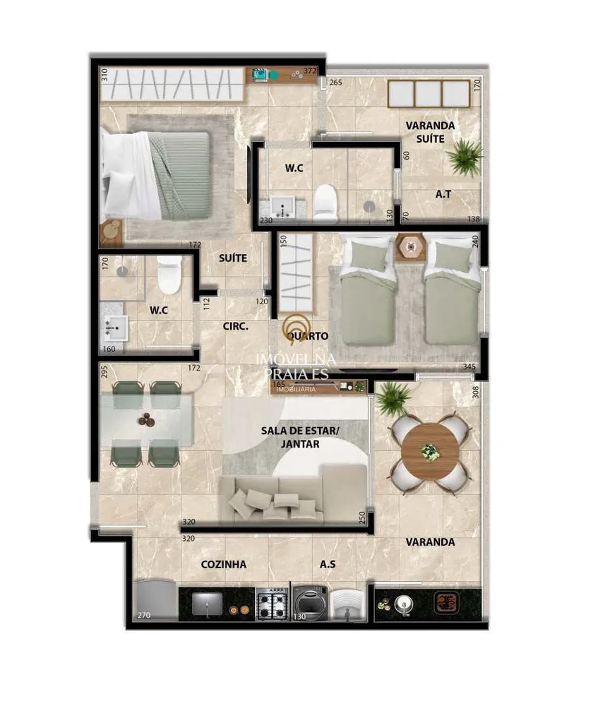 Apartamento, 2 quartos, 126 m² - Foto 5