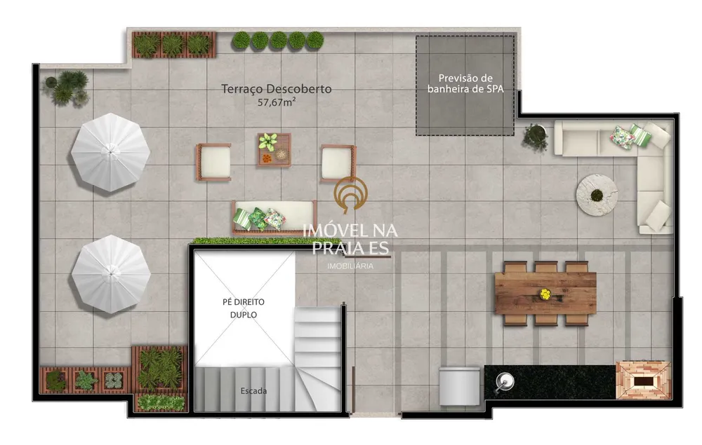 Cobertura, 2 quartos, 124 m² - Foto 2
