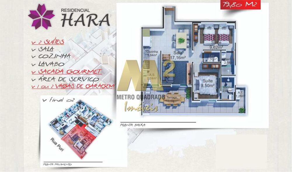 Apartamento, 2 quartos, 79 m² - Foto 7