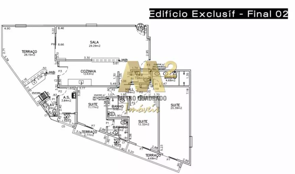 Apartamento, 3 quartos, 161 m² - Foto 2
