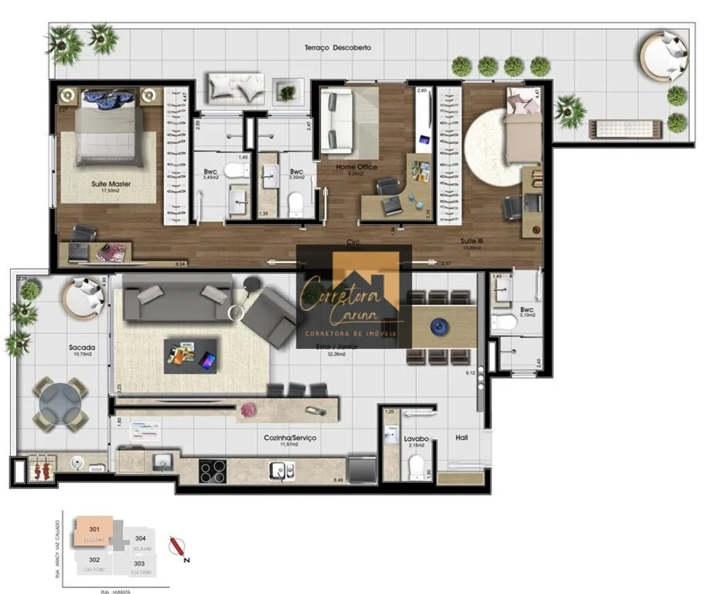 Apartamento, 3 quartos, 168 m² - Foto 7
