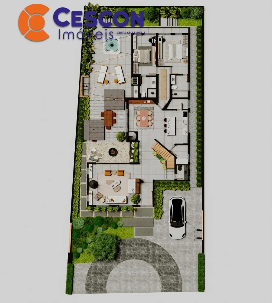 Casa de Condomínio, 4 quartos - Foto 4