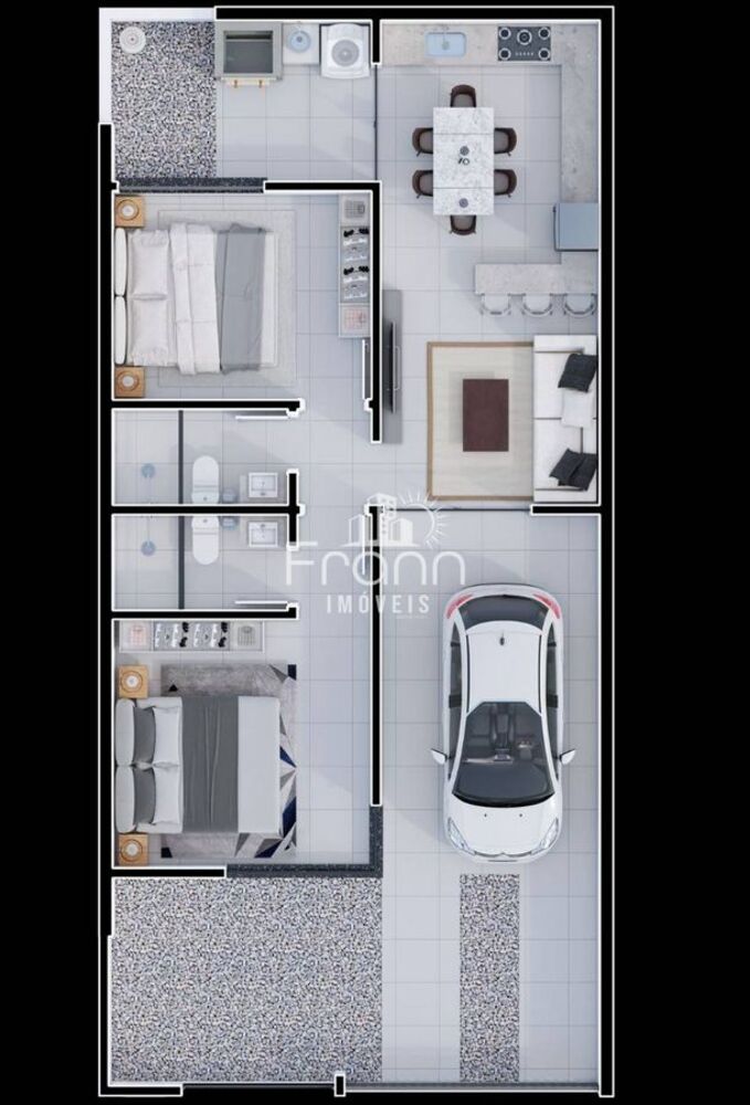Casa, 2 quartos, 79 m² - Foto 4