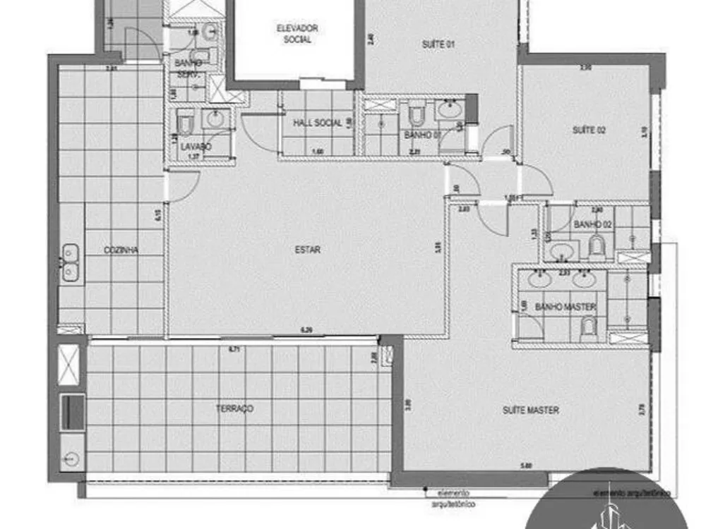 Apartamento, 3 quartos, 149 m² - Foto 12