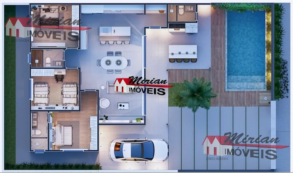 Casa, 3 quartos, 250 m² - Foto 10