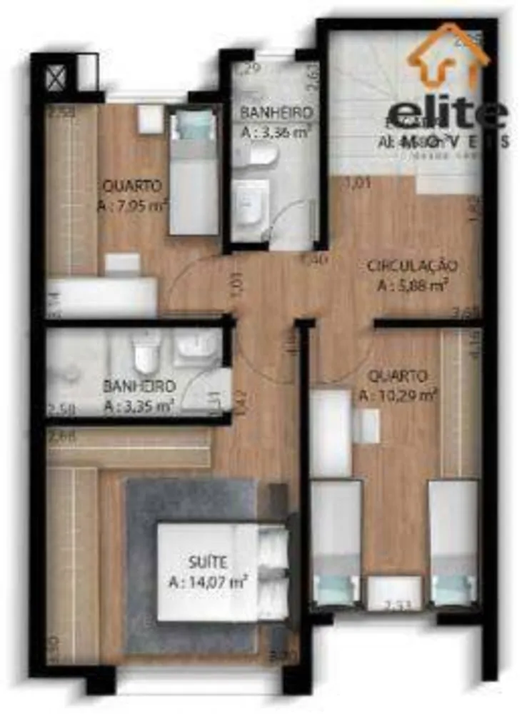 Sobrado, 3 quartos, 160 m² - Foto 8