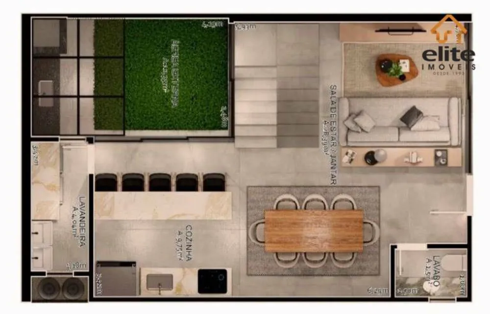Sobrado, 3 quartos, 160 m² - Foto 1