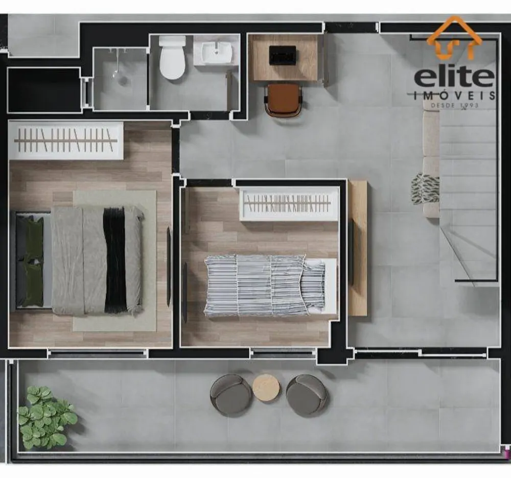 Cobertura, 2 quartos, 107 m² - Foto 8