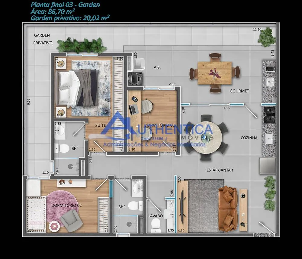 Apartamento, 3 quartos - Foto 12