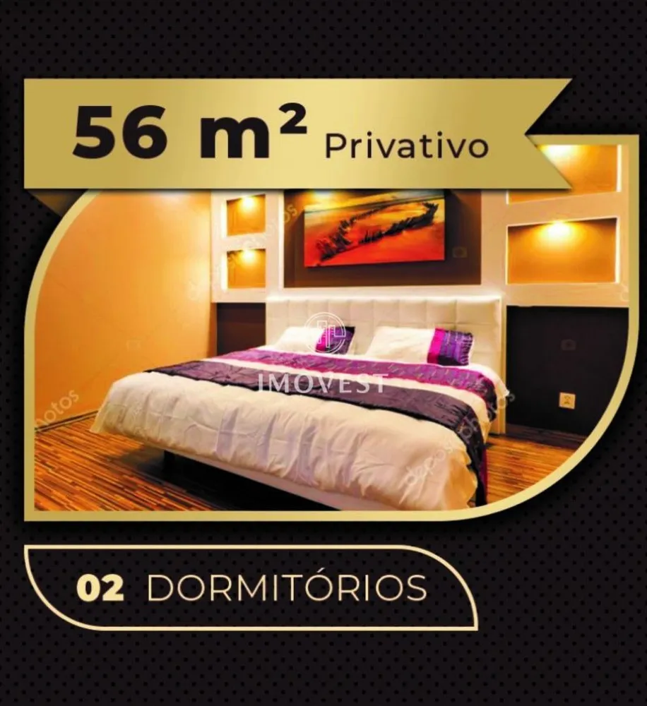 Apartamento, 2 quartos, 56 m² - Foto 2