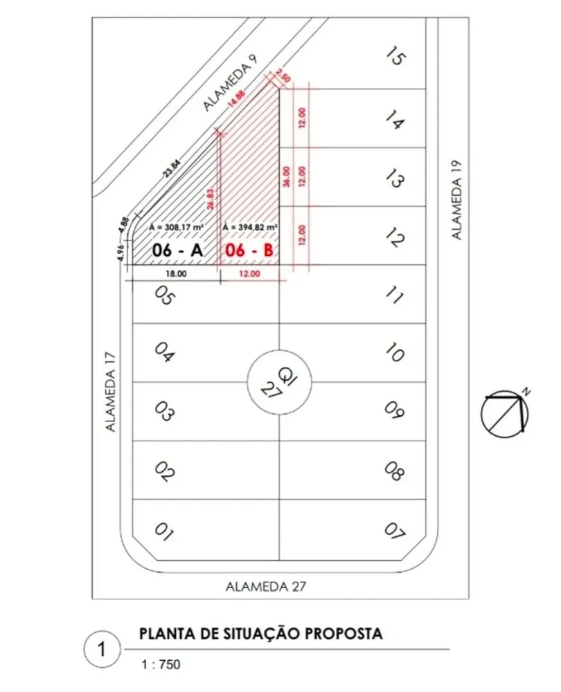 Terreno, 308 m² - Foto 1