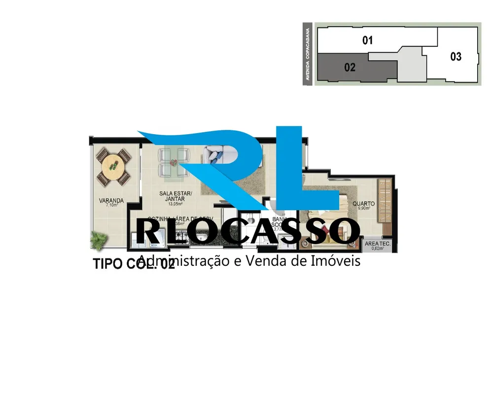 Apartamento, 62 m² - Foto 4
