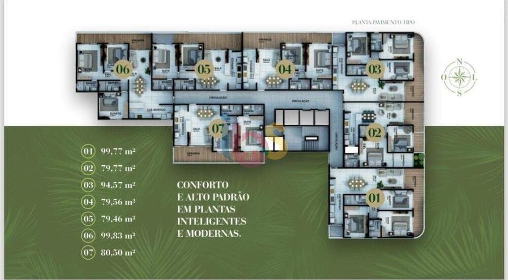 Apartamento, 3 quartos, 100 m² - Foto 4
