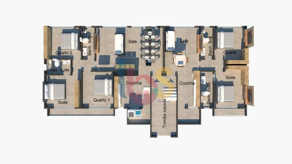 Apartamento, 2 quartos, 98 m² - Foto 7