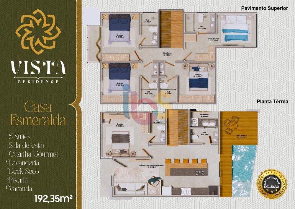 Casa, 4 quartos, 147 m² - Foto 1