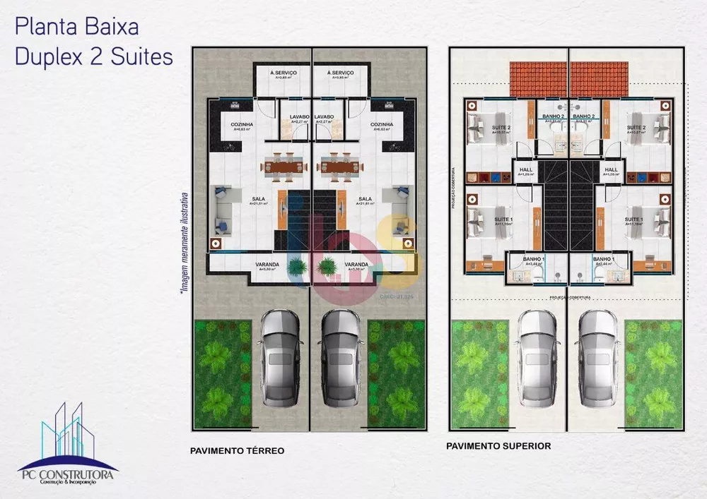 Casa, 2 quartos, 82 m² - Foto 8