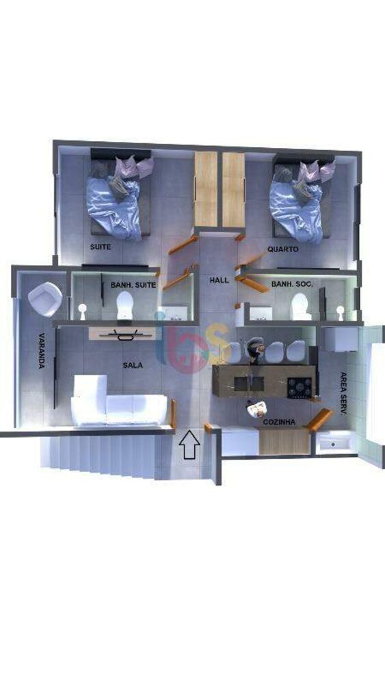 Sítio, 2 quartos, 1000 m² - Foto 10