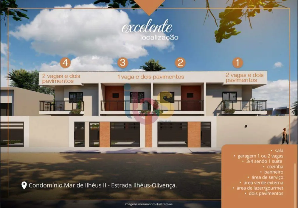 Sítio, 3 quartos, 122 m² - Foto 1