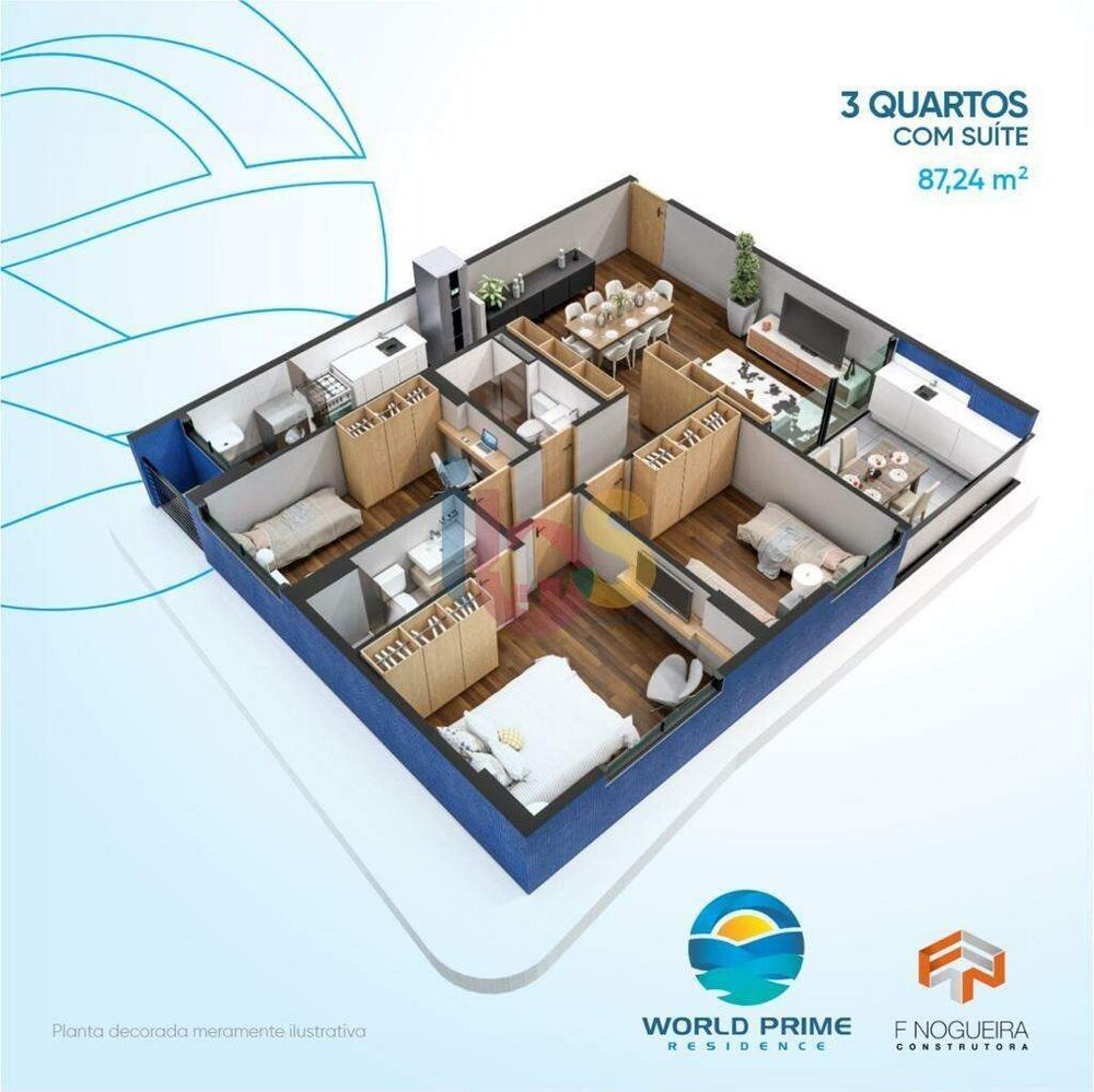 Apartamento, 3 quartos, 88 m² - Foto 8