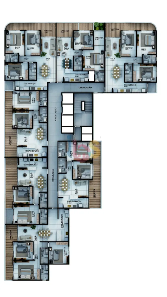 Apartamento, 2 quartos, 80 m² - Foto 13