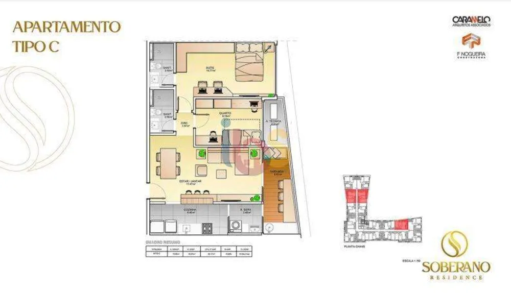 Apartamento, 2 quartos, 63 m² - Foto 11