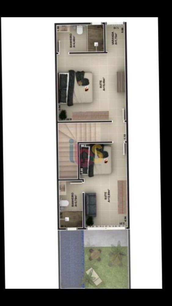 Casa, 3 quartos, 100 m² - Foto 6