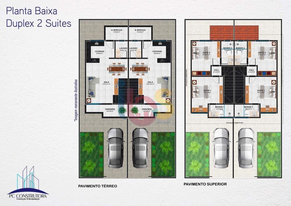 Casa, 2 quartos, 100 m² - Foto 8