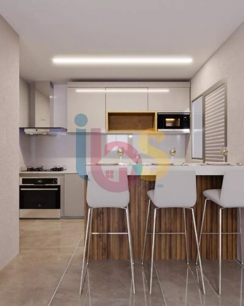 Apartamento à venda com 2 quartos, 59m² - Foto 3